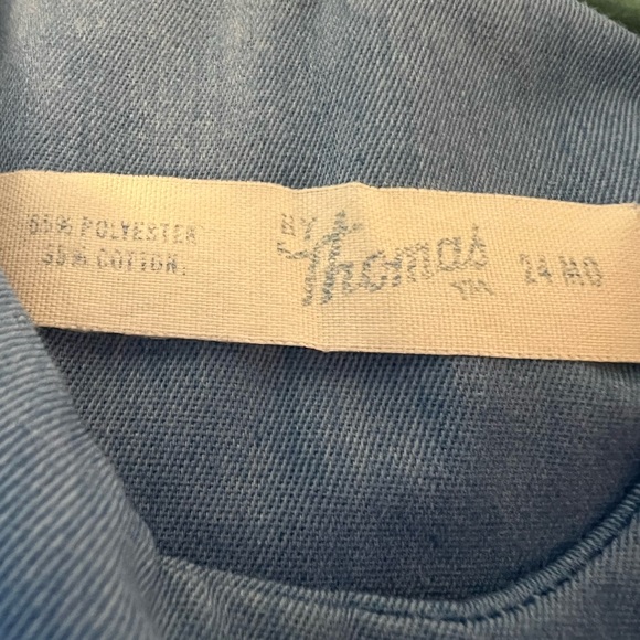 Giraffe Baby Boy Overalls Vintage By Thomas Size 24 Months 24M 2 Years - Picture 8 of 8